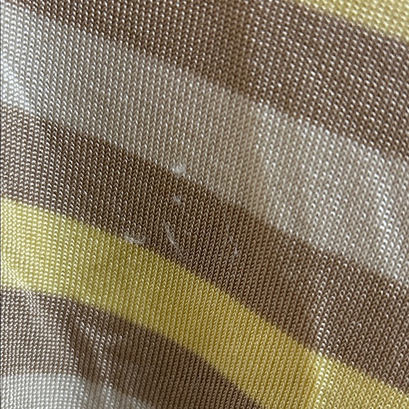 The Limited Yellow and Cream V-Neck Sweater - Picture 4 of 9